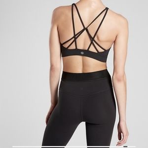 Athleta Solace D-DD+ bra black